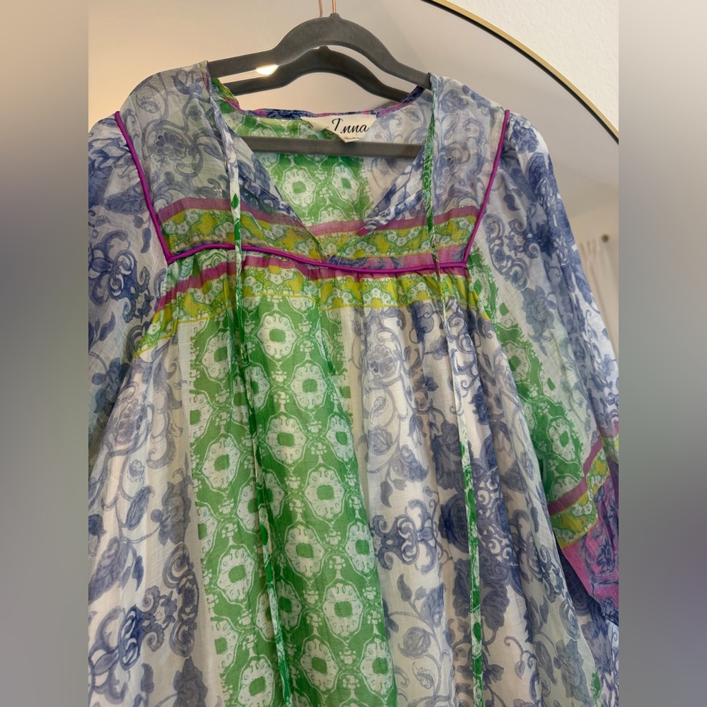 J.Anna Colorful Spring Dress - Picture 4 of 4